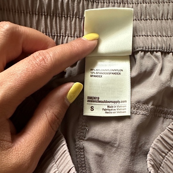 Avalanche Brown Outdoor Joggers Pull On Women’s Small NWT Hiking Casual Camping - Picture 9 of 9